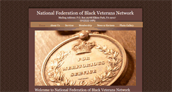 Desktop Screenshot of nationalfederationofblackveteransnetwork.com